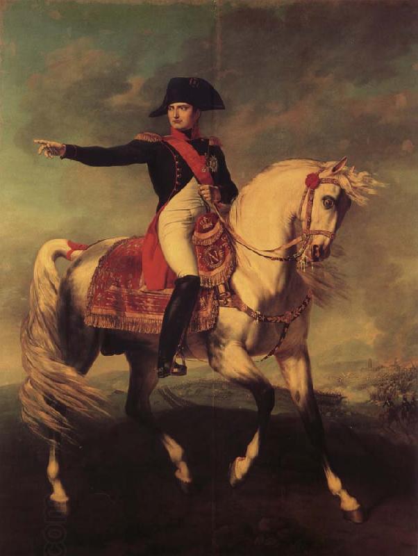 Natoire, Charles Joseph Horseman likeness of Napoleon I China oil painting art
